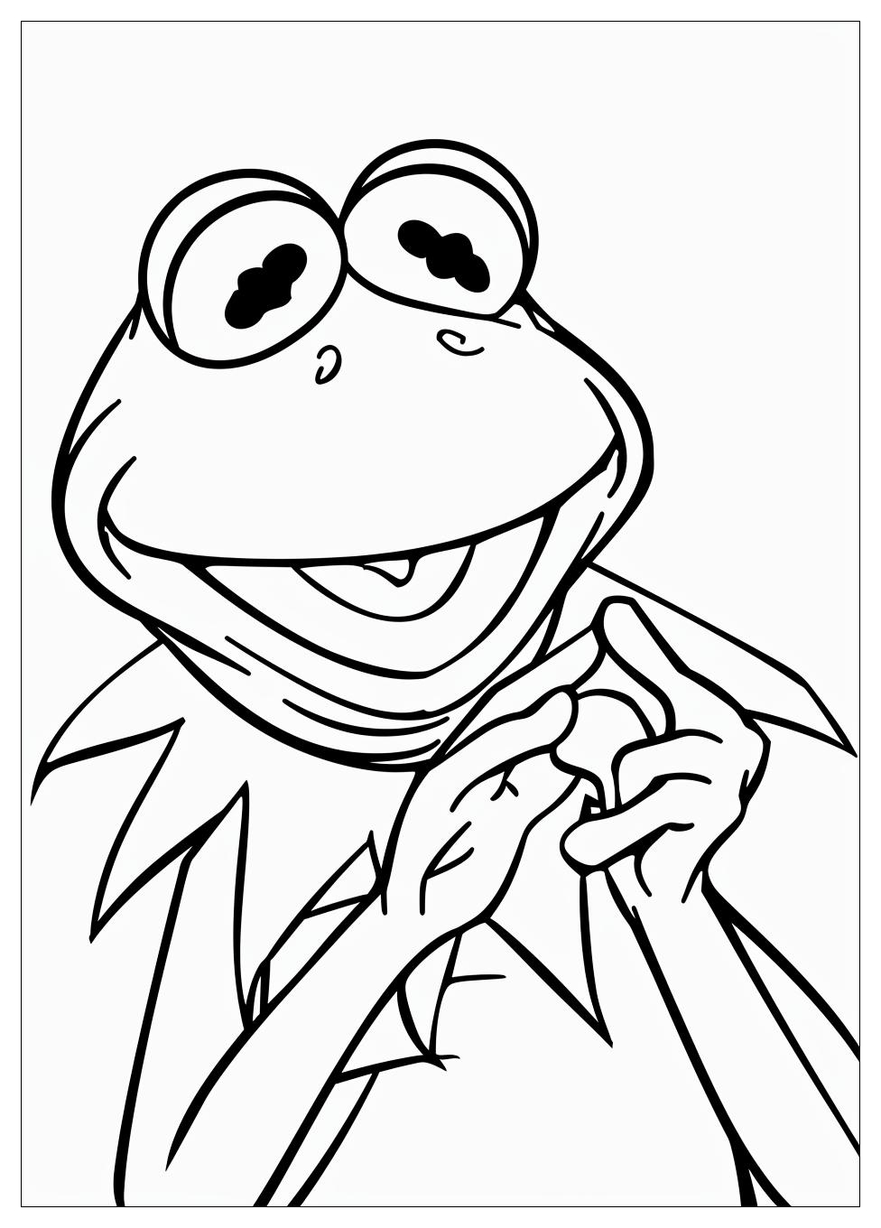 Kermit The Frog Coloring Pages-15