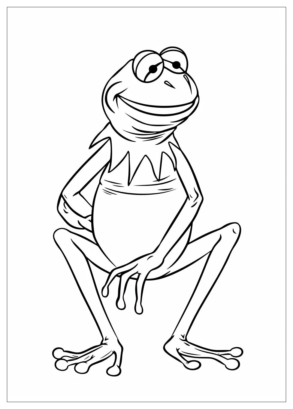 Kermit The Frog Coloring Pages-16