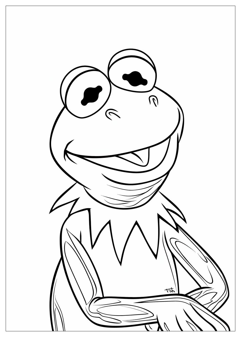 Kermit The Frog Coloring Pages-18