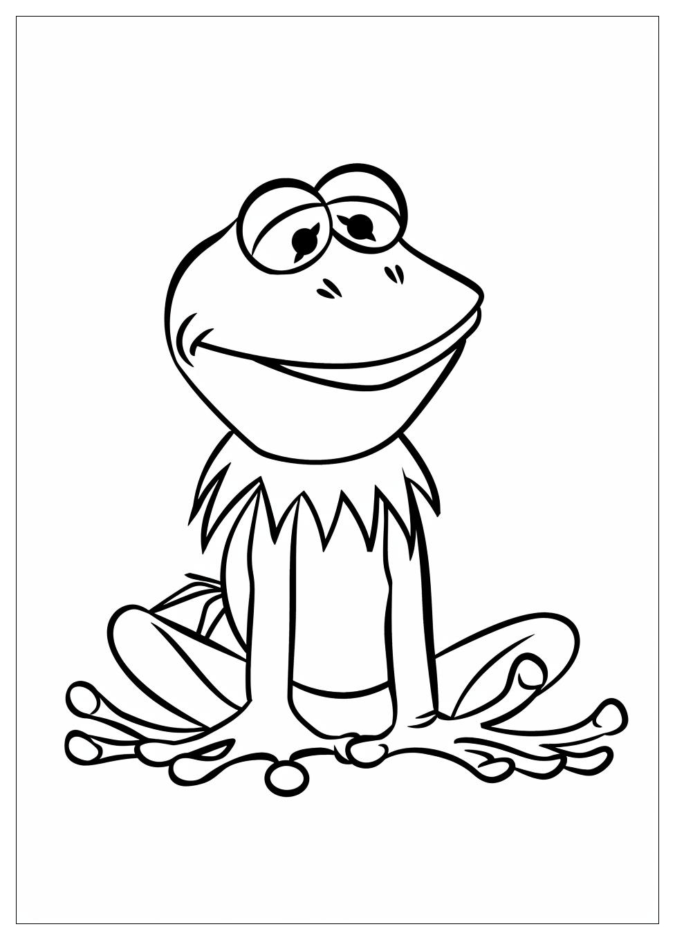 Kermit The Frog Coloring Pages-19