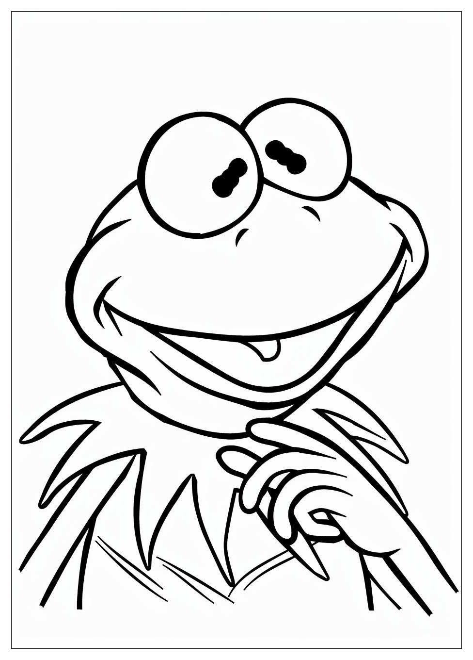 Kermit The Frog Coloring Pages-20