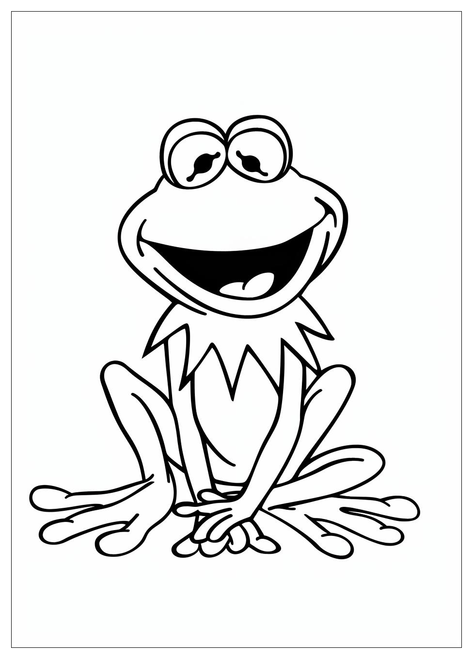 Kermit The Frog Coloring Pages-5