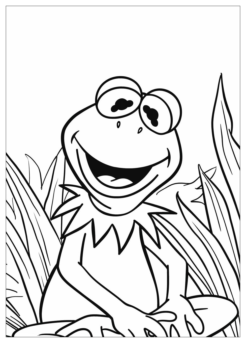 Kermit The Frog Coloring Pages-6