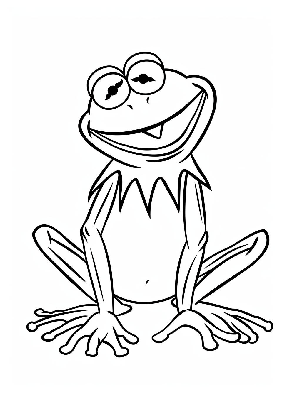 Kermit The Frog Coloring Pages-7