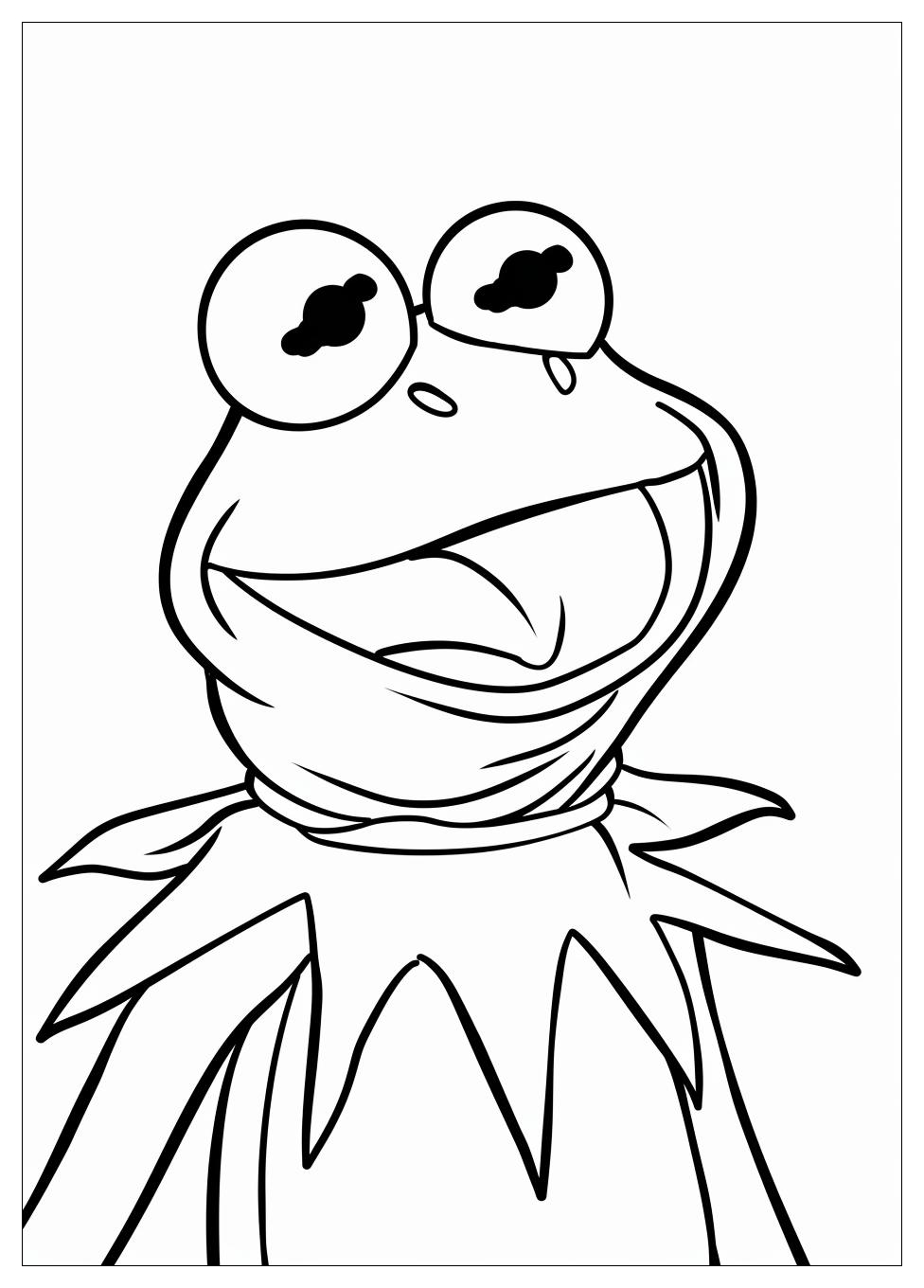 Kermit The Frog Coloring Pages-9