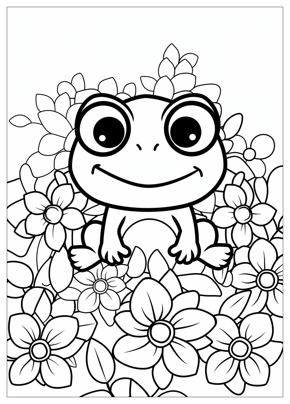 Keroppi Coloring Pages-17