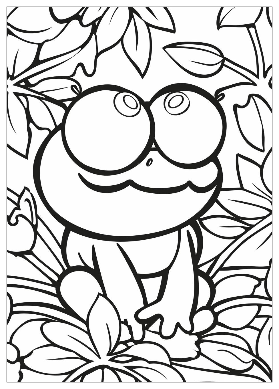 Keroppi Coloring Pages-18