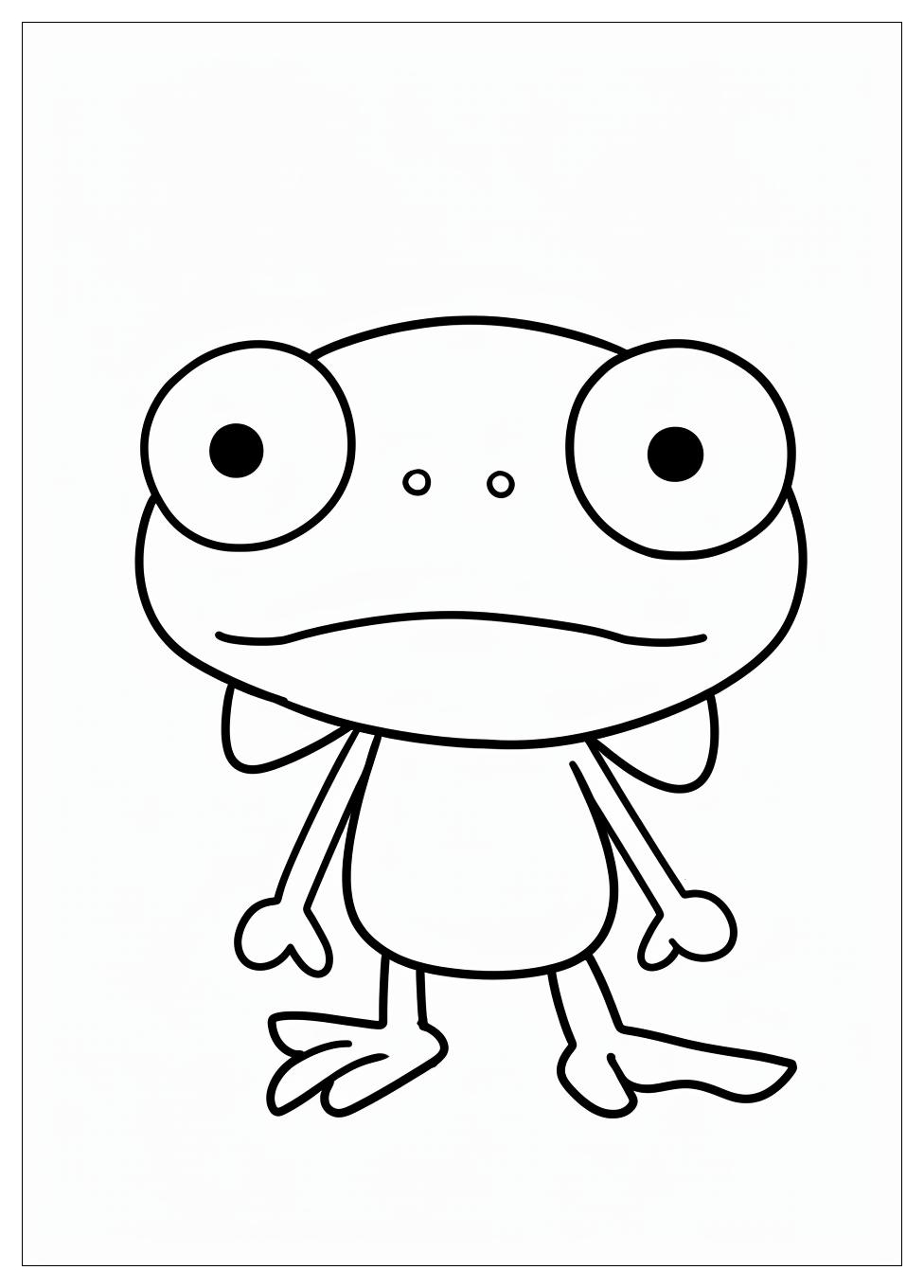 Keroppi Coloring Pages-2