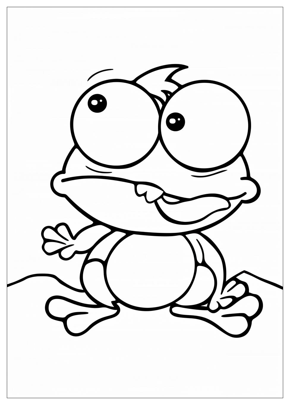 Keroppi Coloring Pages-3