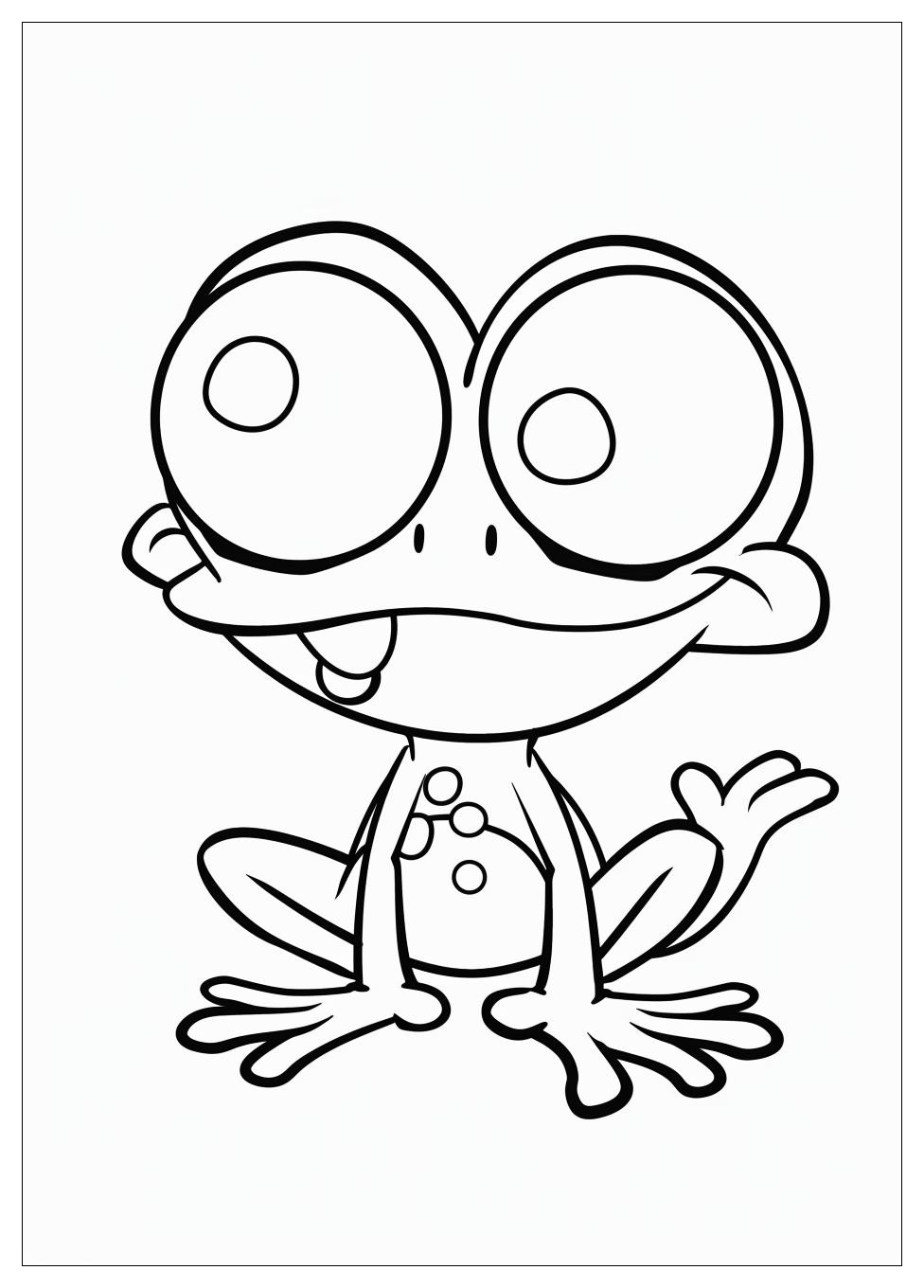 Keroppi Coloring Pages-5