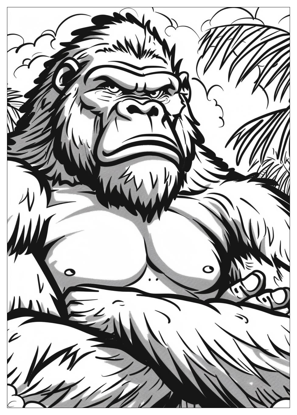 King Kong Coloring Pages-2