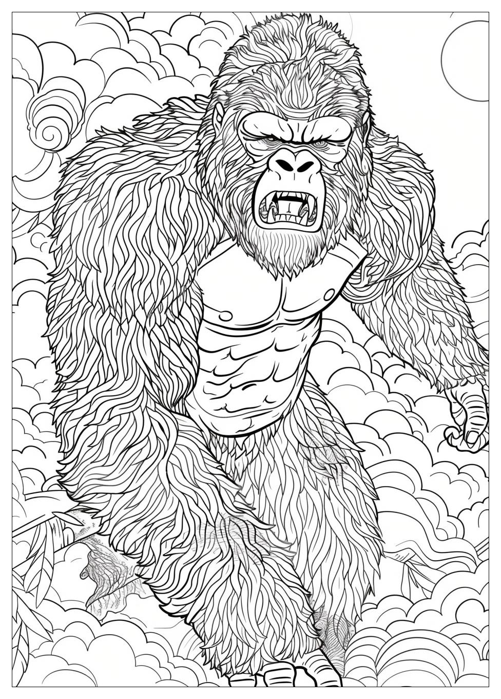 King Kong Coloring Pages-20