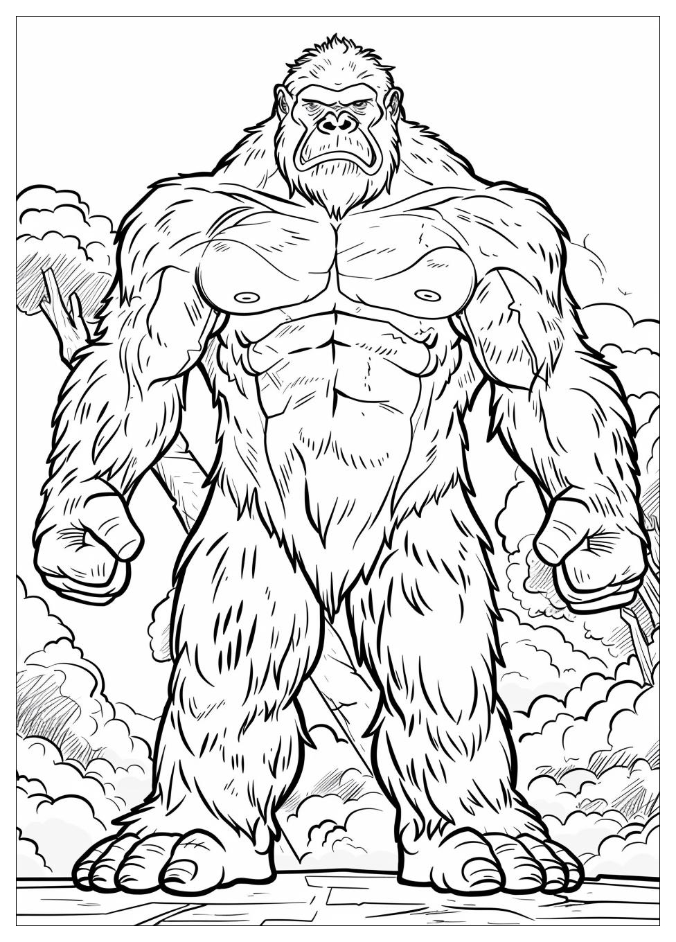 King Kong Coloring Pages-3