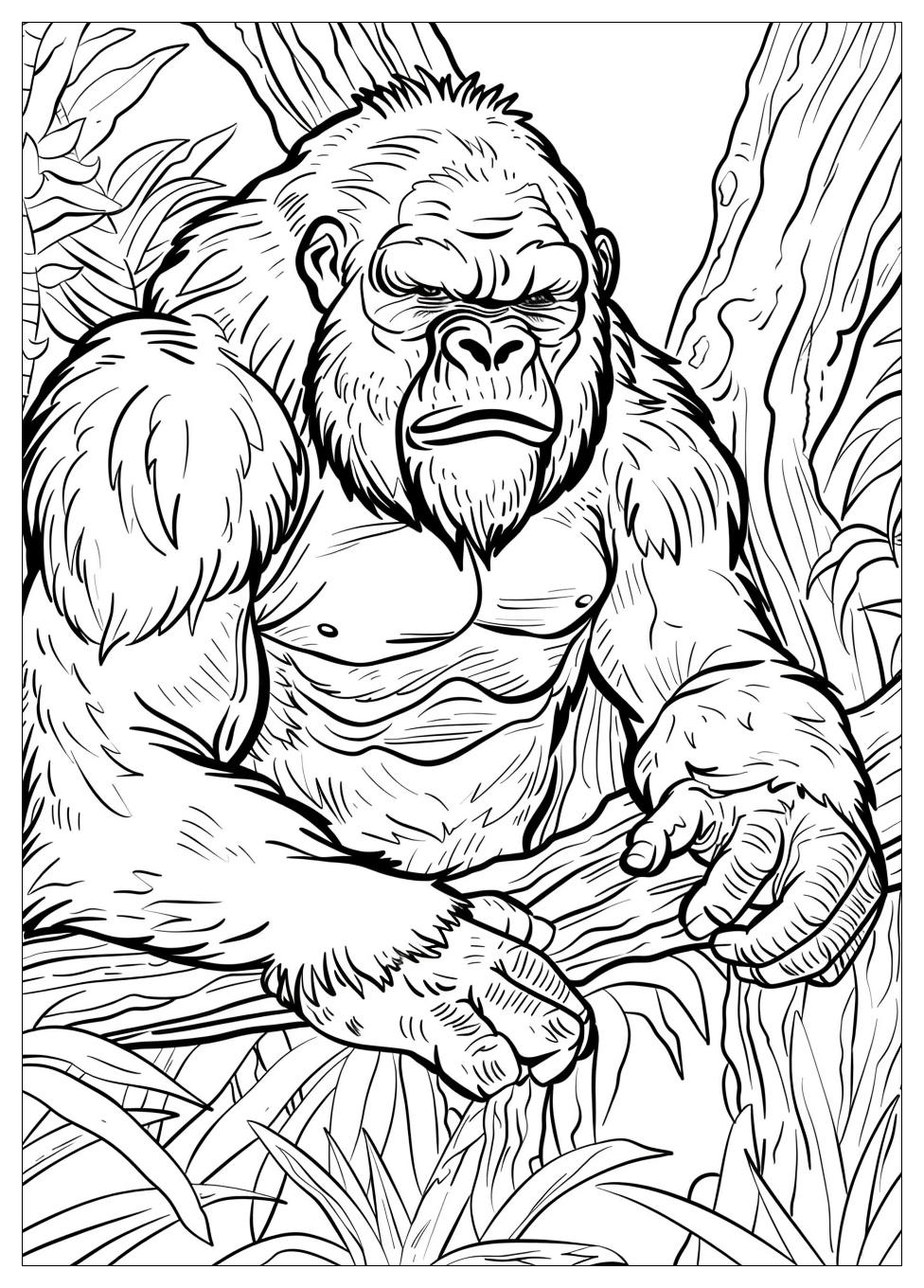 King Kong Coloring Pages-4