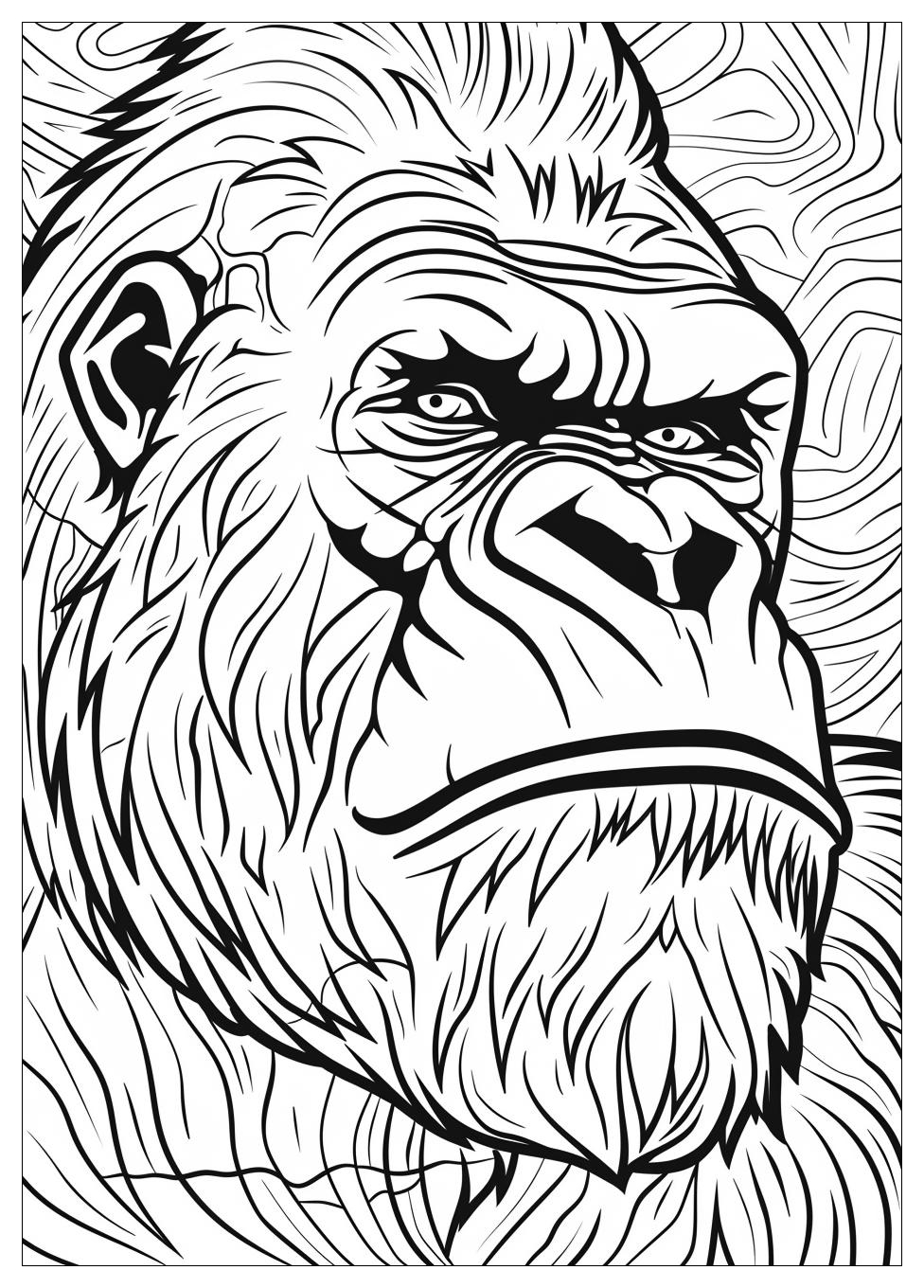 King Kong Coloring Pages-6