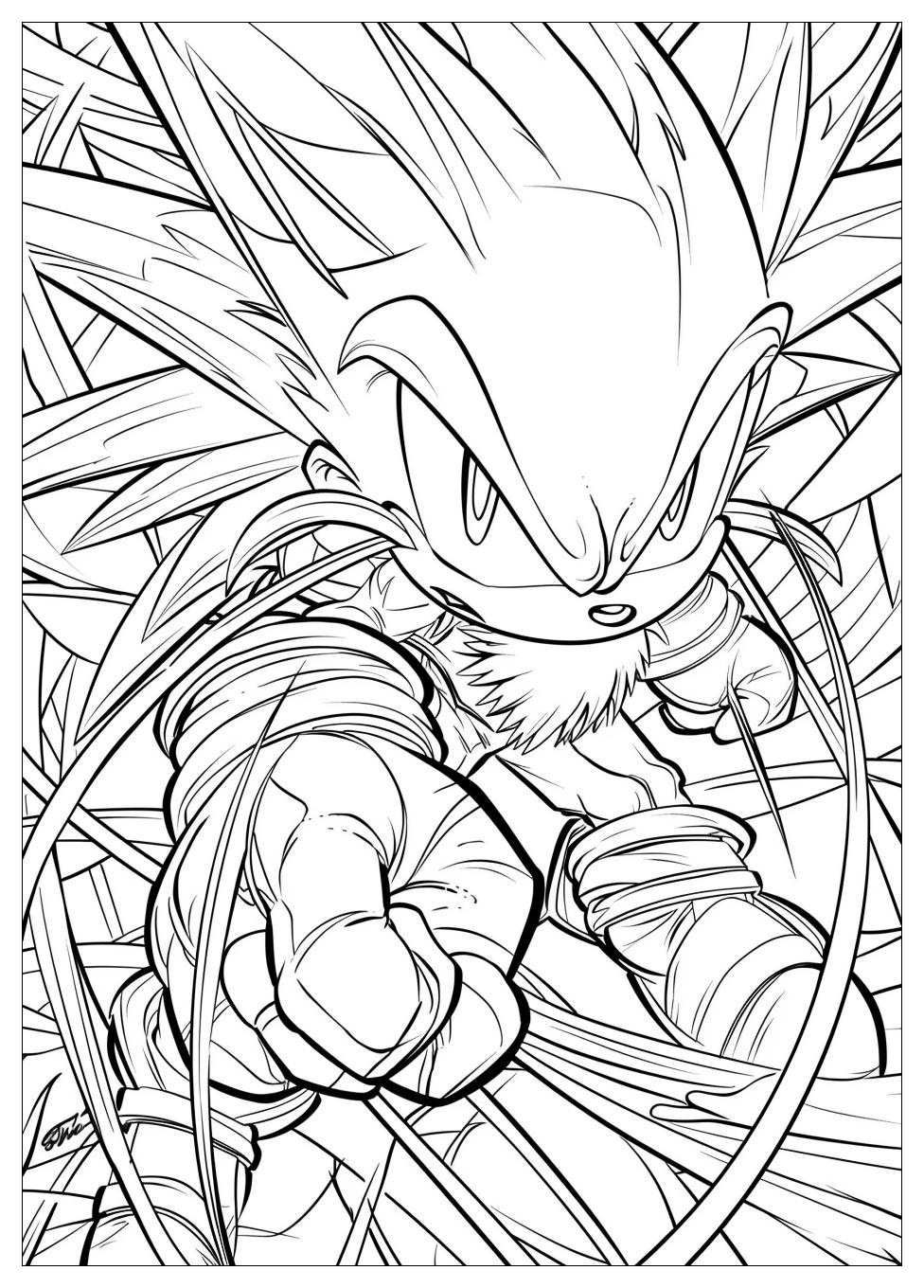 Knuckles Coloring Pages-18