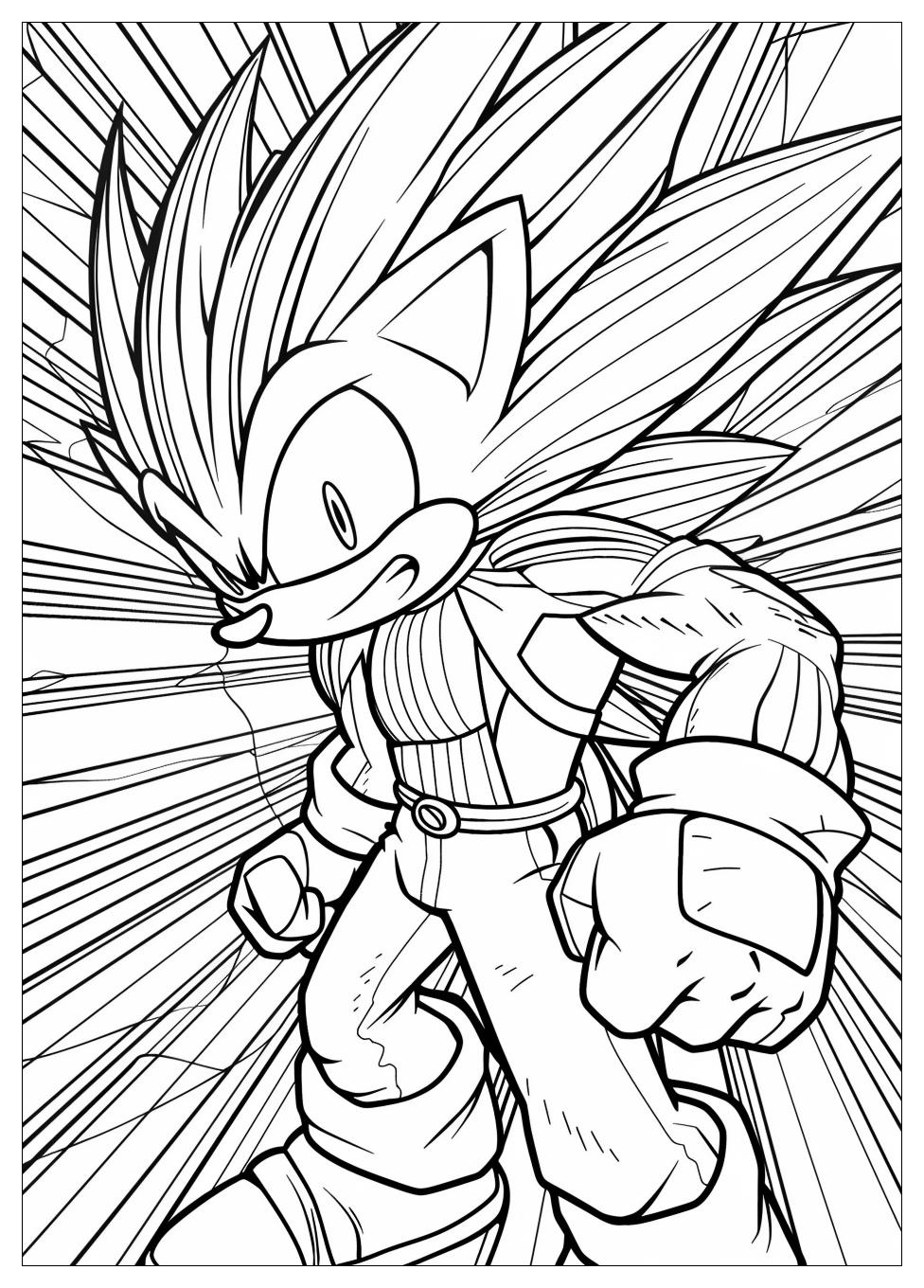 Knuckles Coloring Pages-19