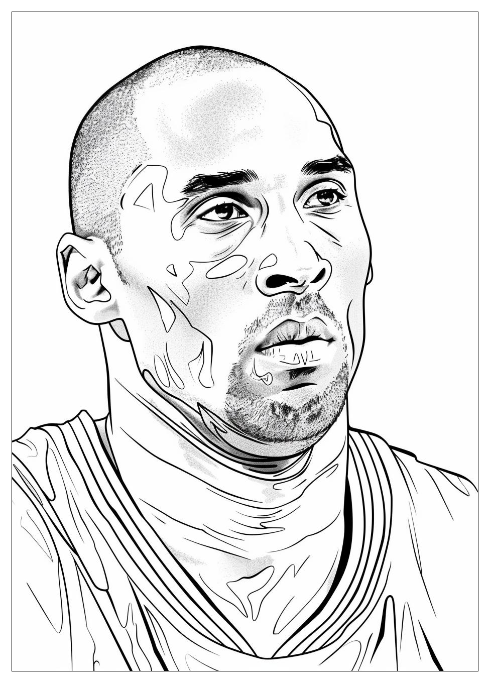 Kobe Bryant Coloring Pages-1