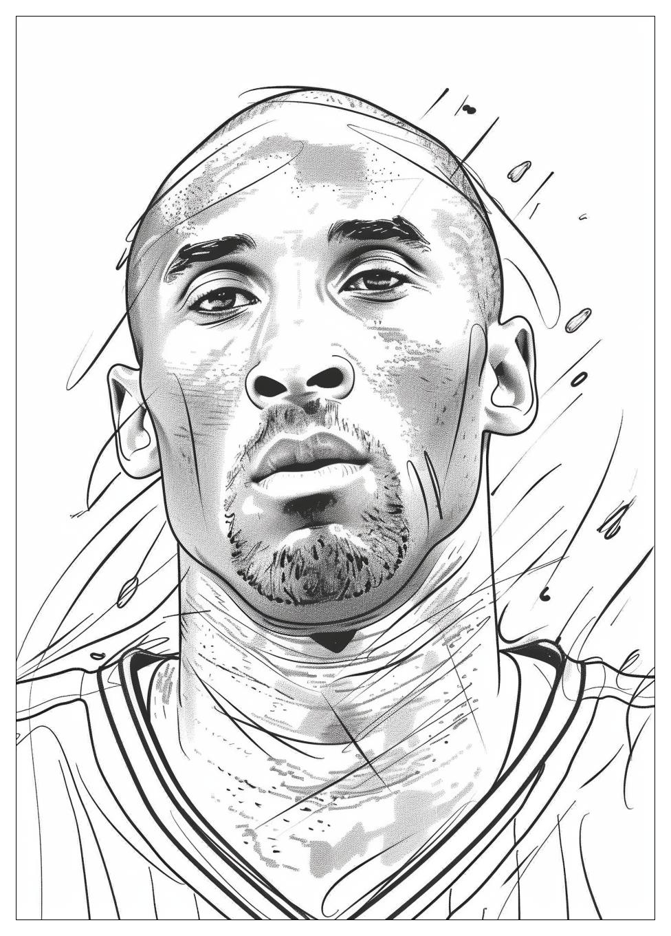 Kobe Bryant Coloring Pages-10