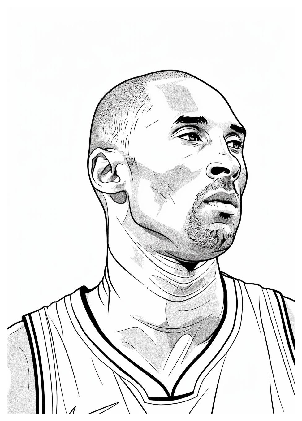 Kobe Bryant Coloring Pages-14