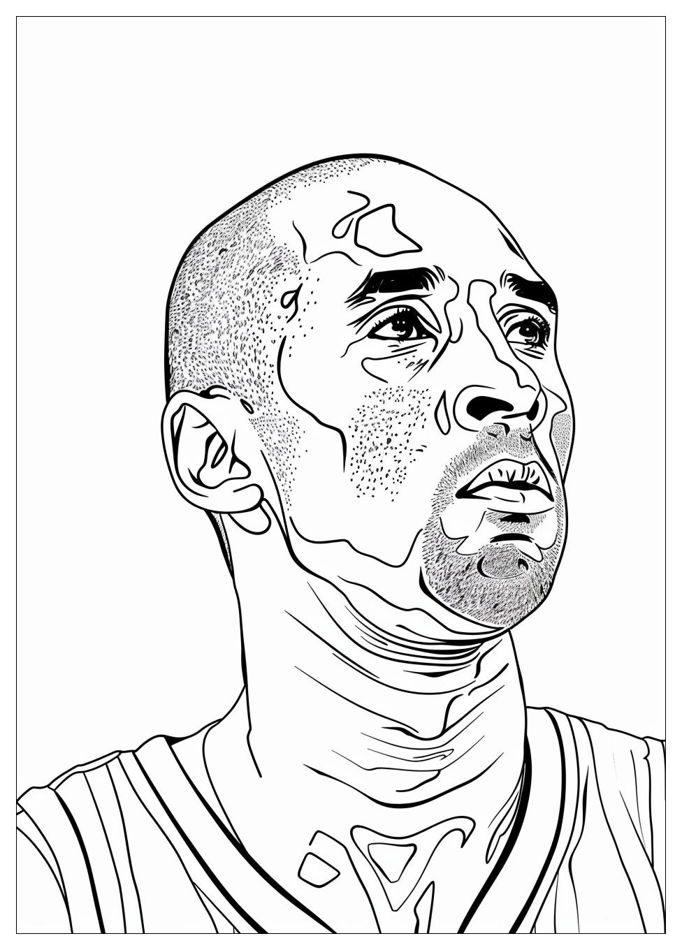 Kobe Bryant Coloring Pages-16