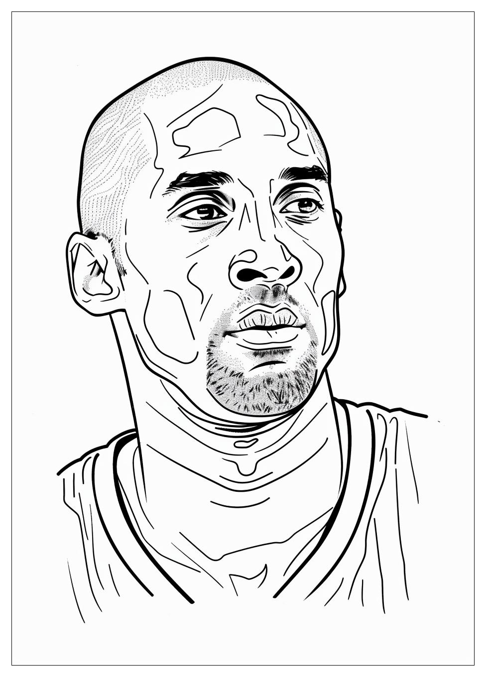 Kobe Bryant Coloring Pages-7