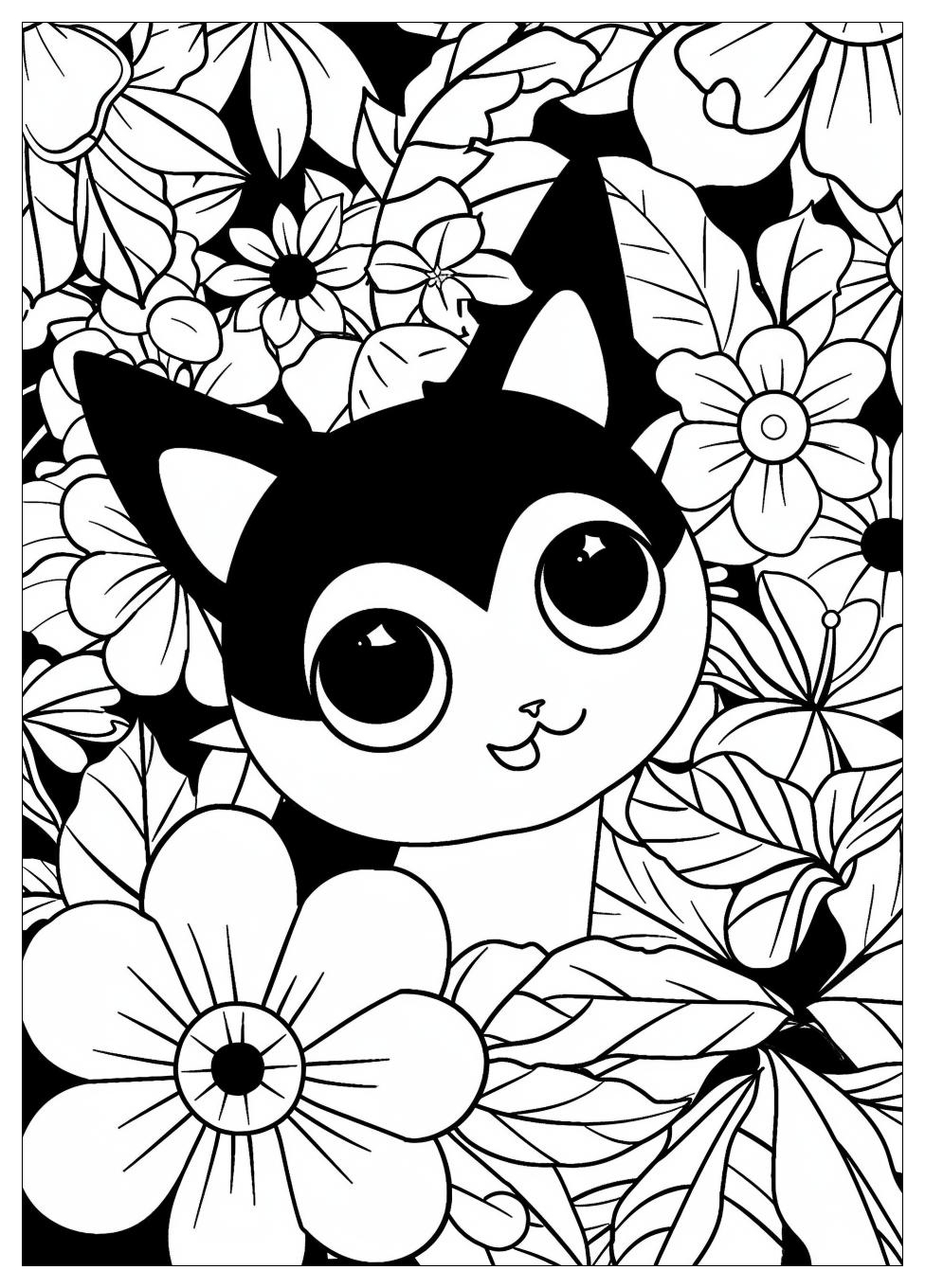 Kuromi Coloring Pages-1