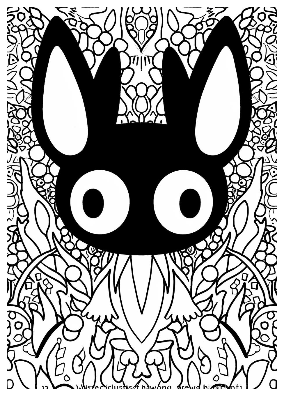 Kuromi Coloring Pages-12