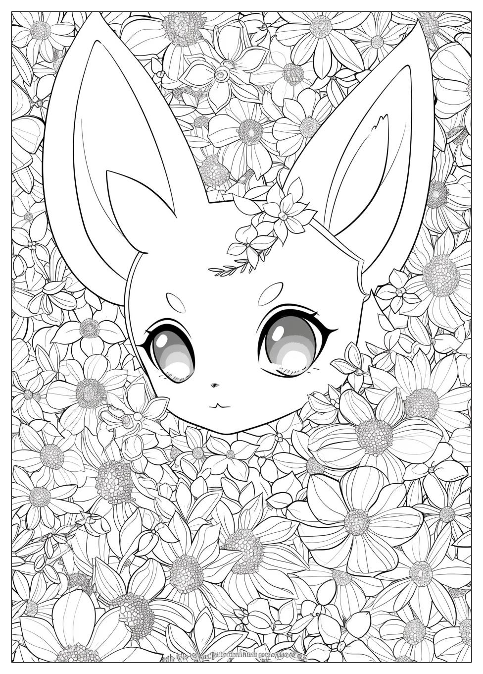 Kuromi Coloring Pages-13