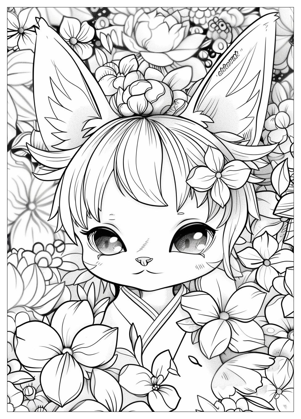 Kuromi Coloring Pages-17