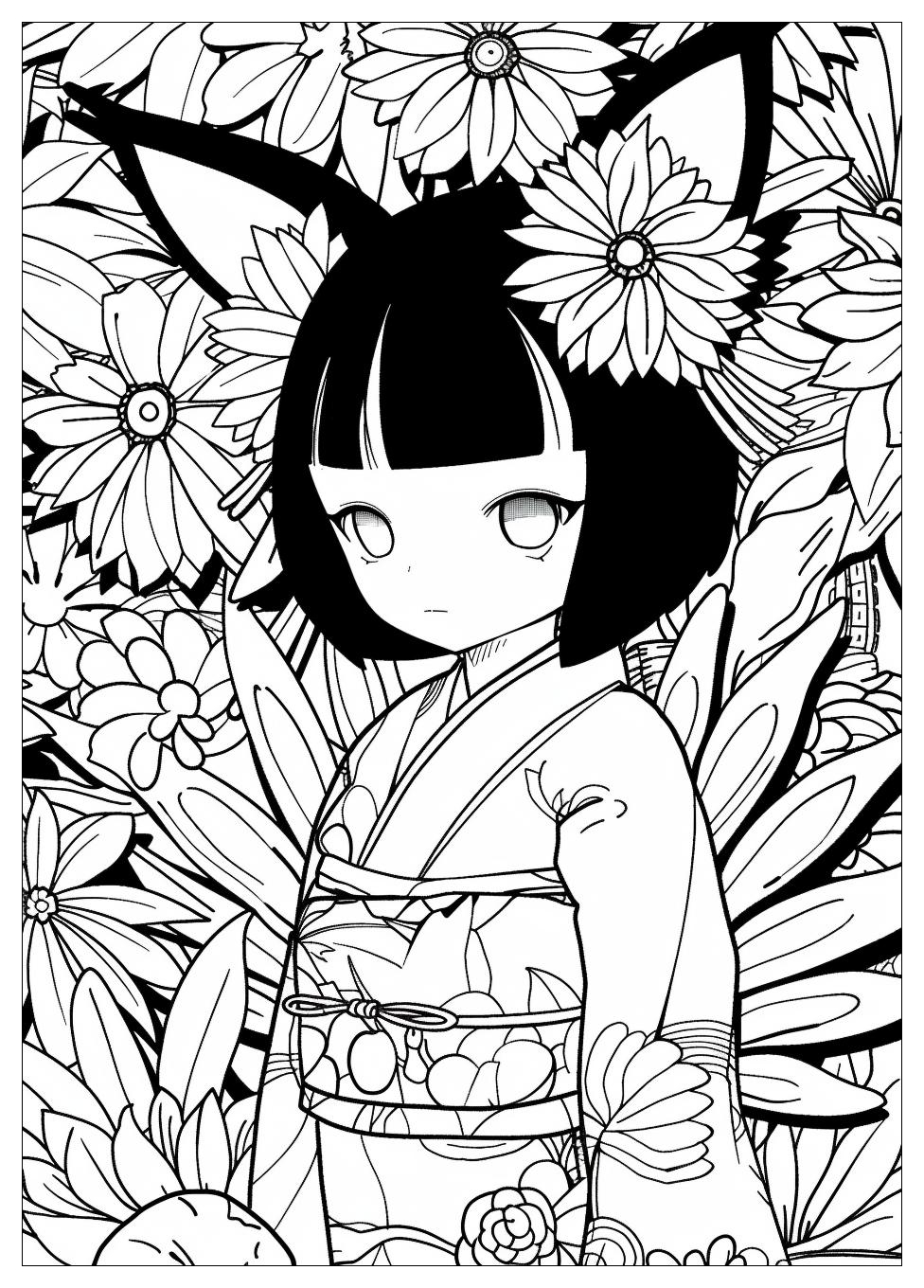 Kuromi Coloring Pages-18