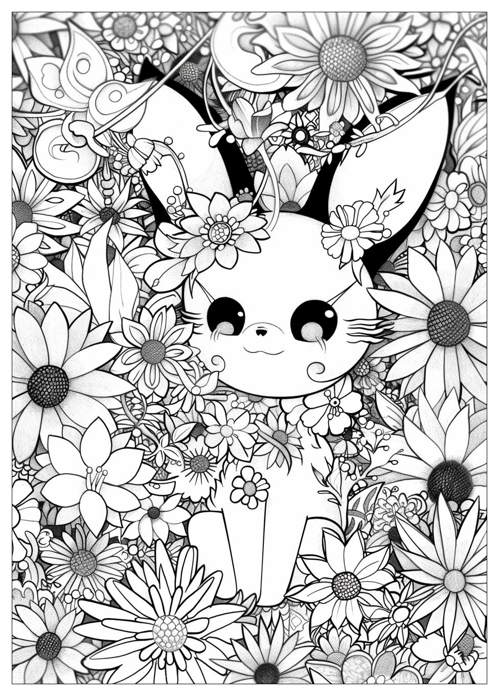 Kuromi Coloring Pages-19