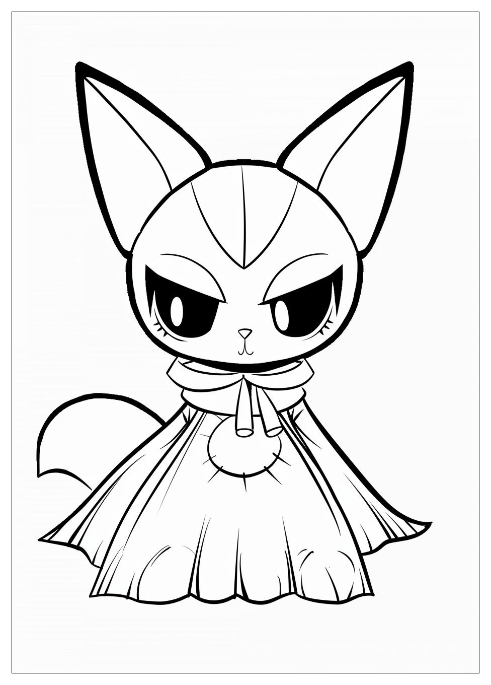 Kuromi Coloring Pages-2