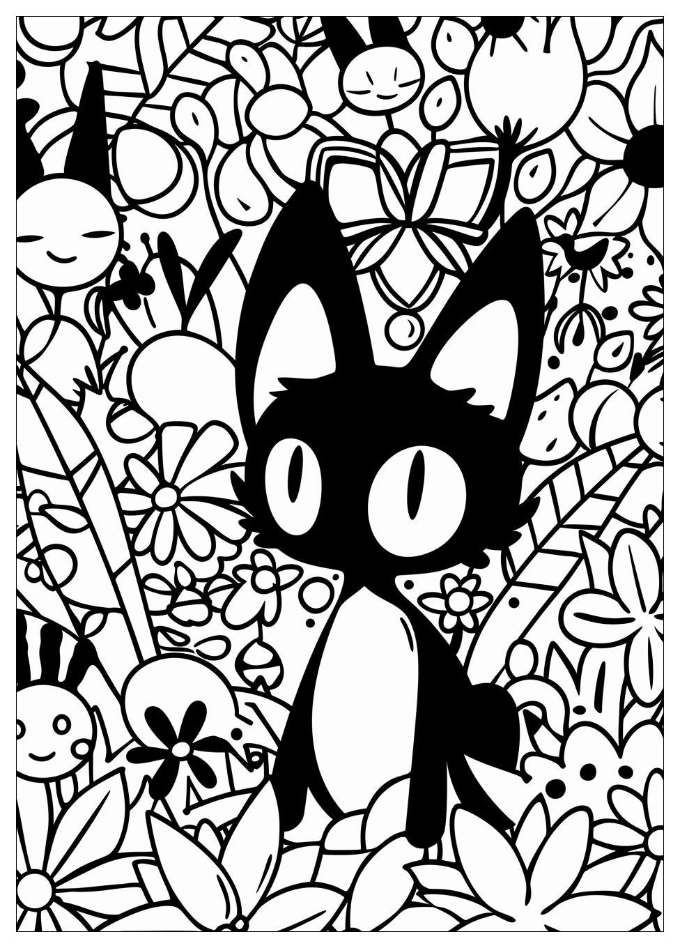 Kuromi Coloring Pages-5