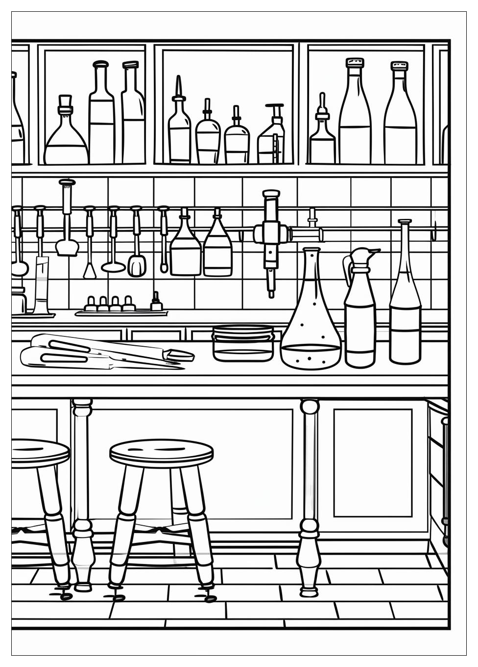 Laboratory Coloring Pages-1