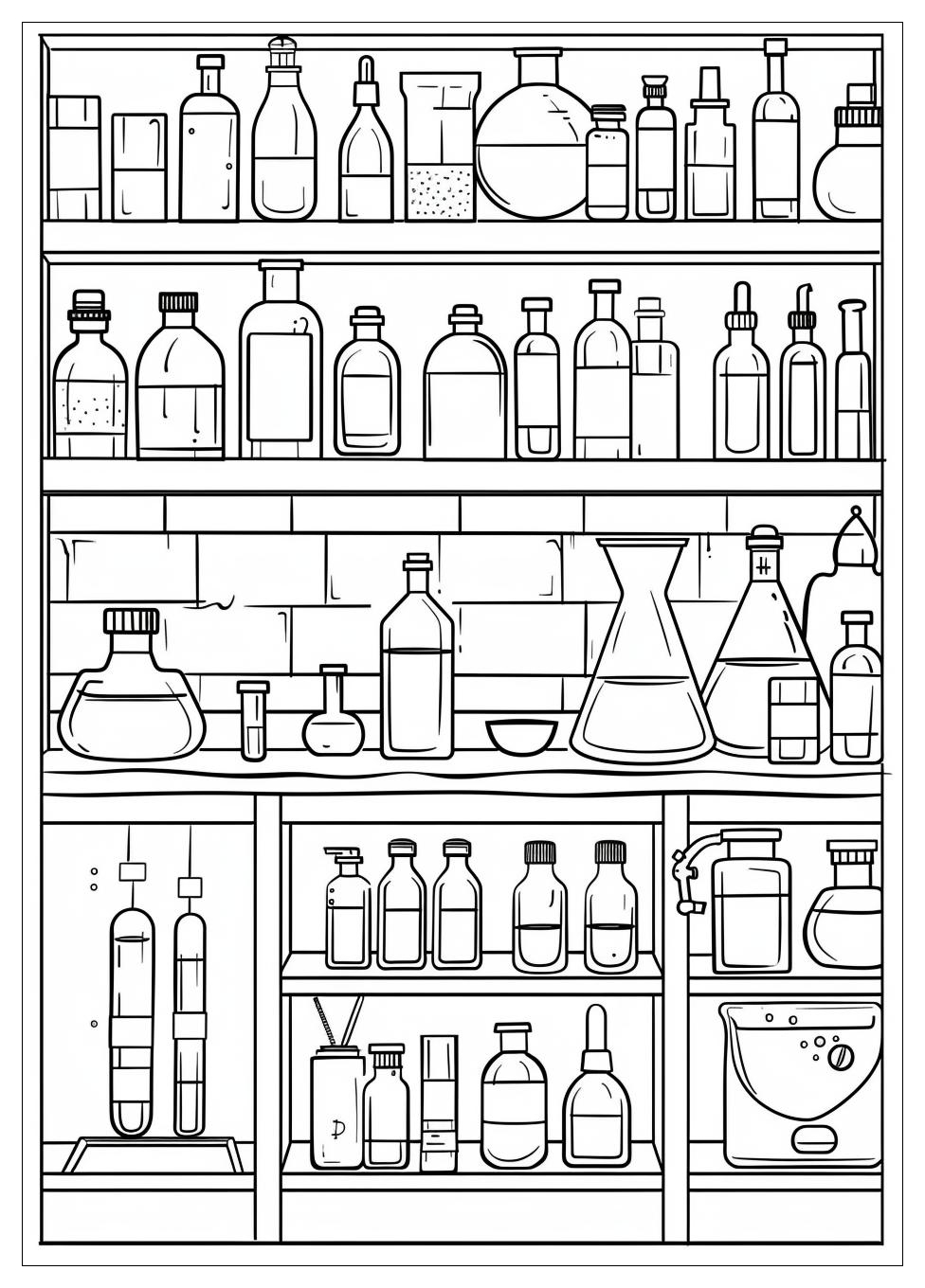 Laboratory Coloring Pages-10