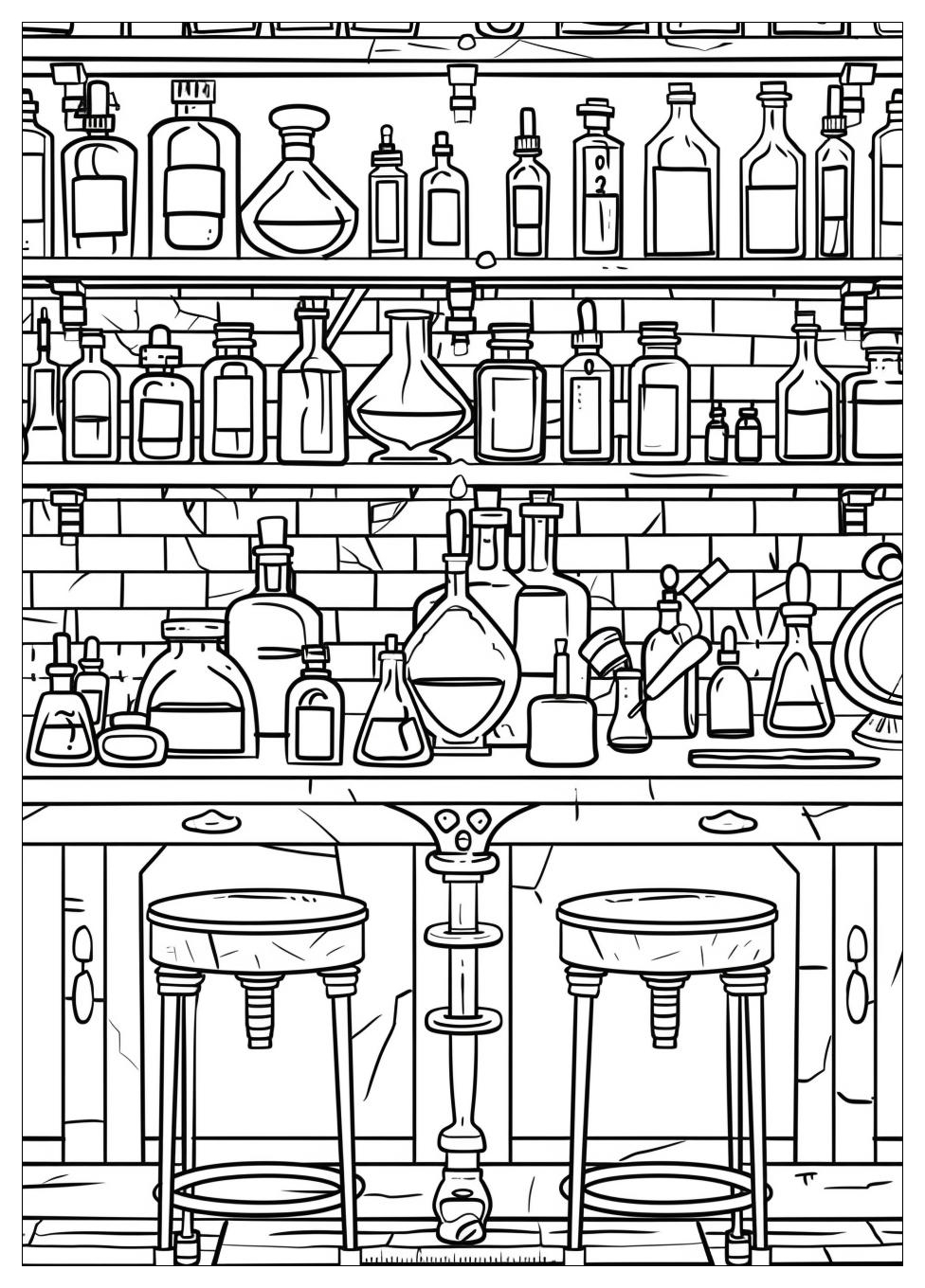 Laboratory Coloring Pages-13