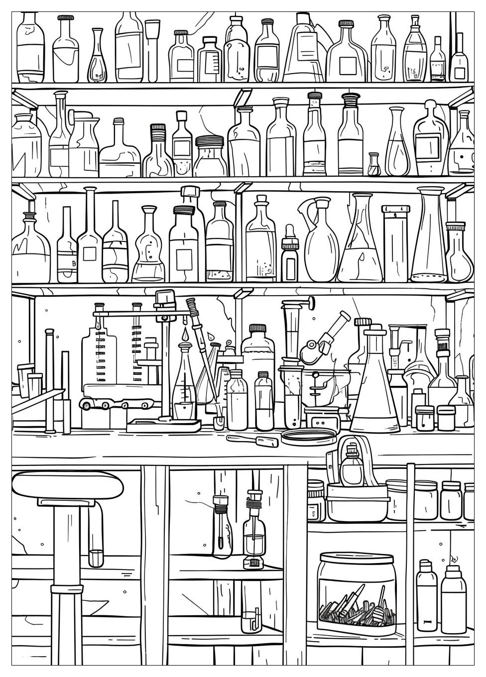 Laboratory Coloring Pages-14