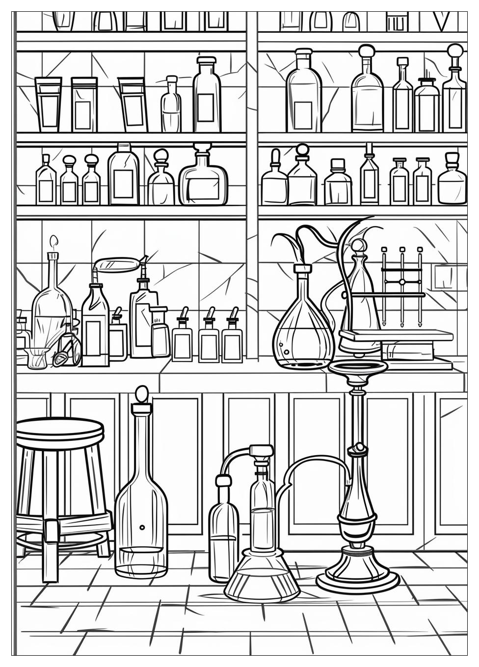 Laboratory Coloring Pages-15