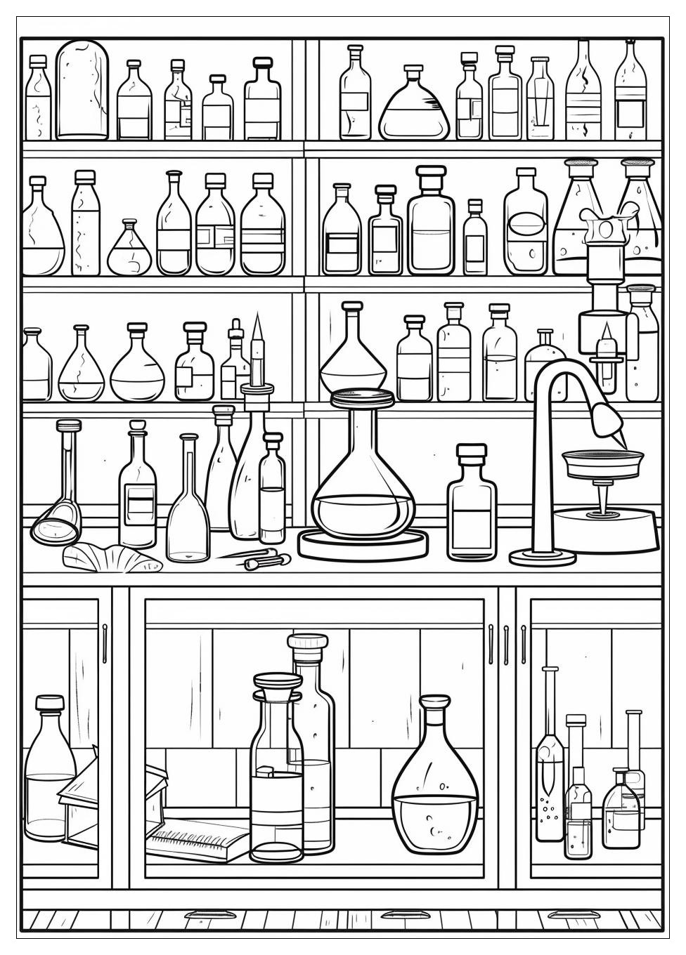 Laboratory Coloring Pages-18