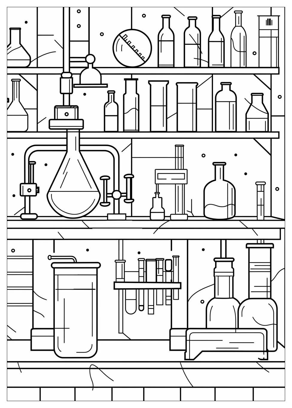 Laboratory Coloring Pages-5