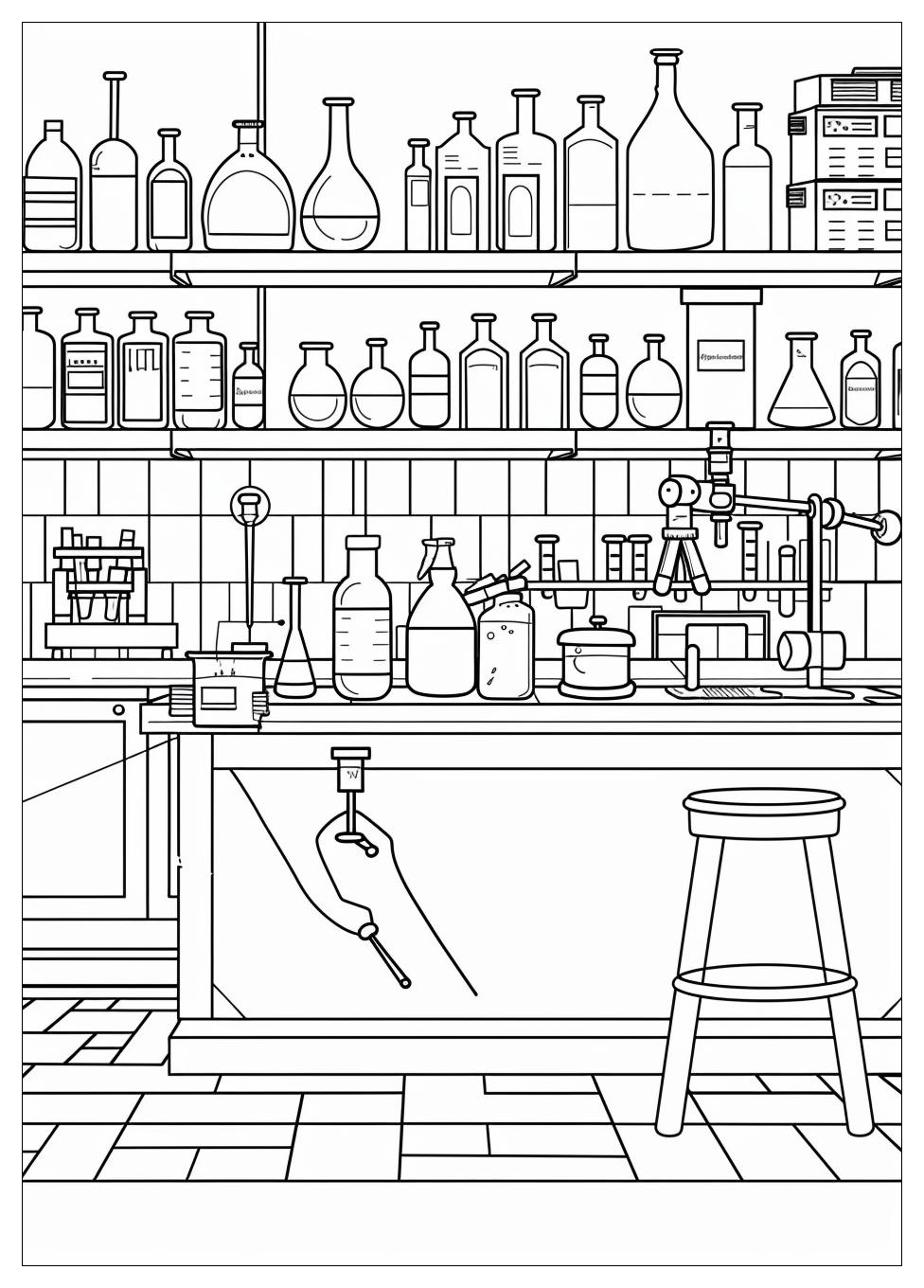 Laboratory Coloring Pages-6