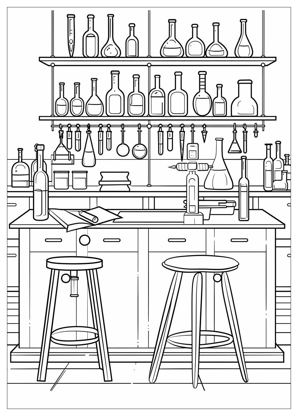 Laboratory Coloring Pages-9