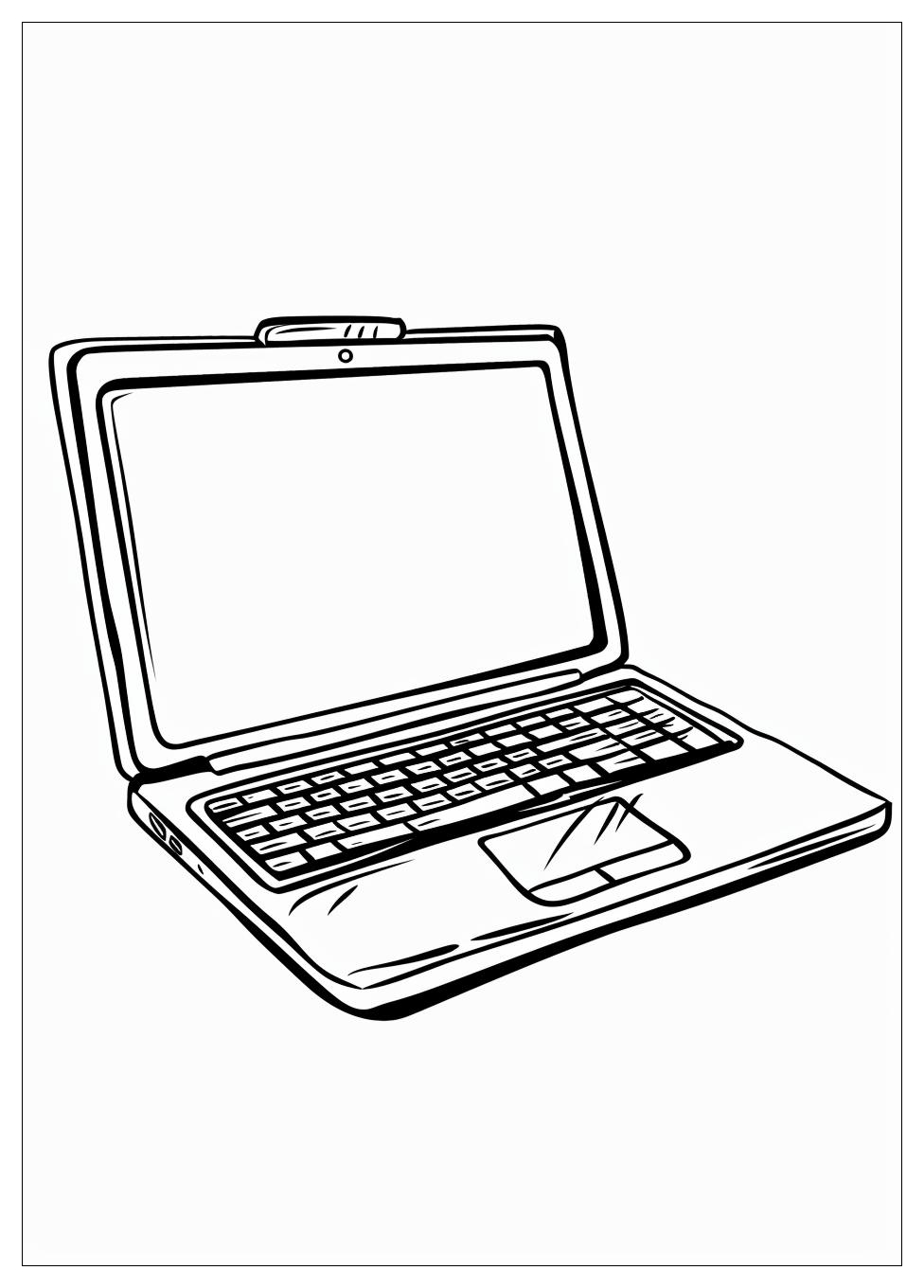 Laptop Coloring Pages-1