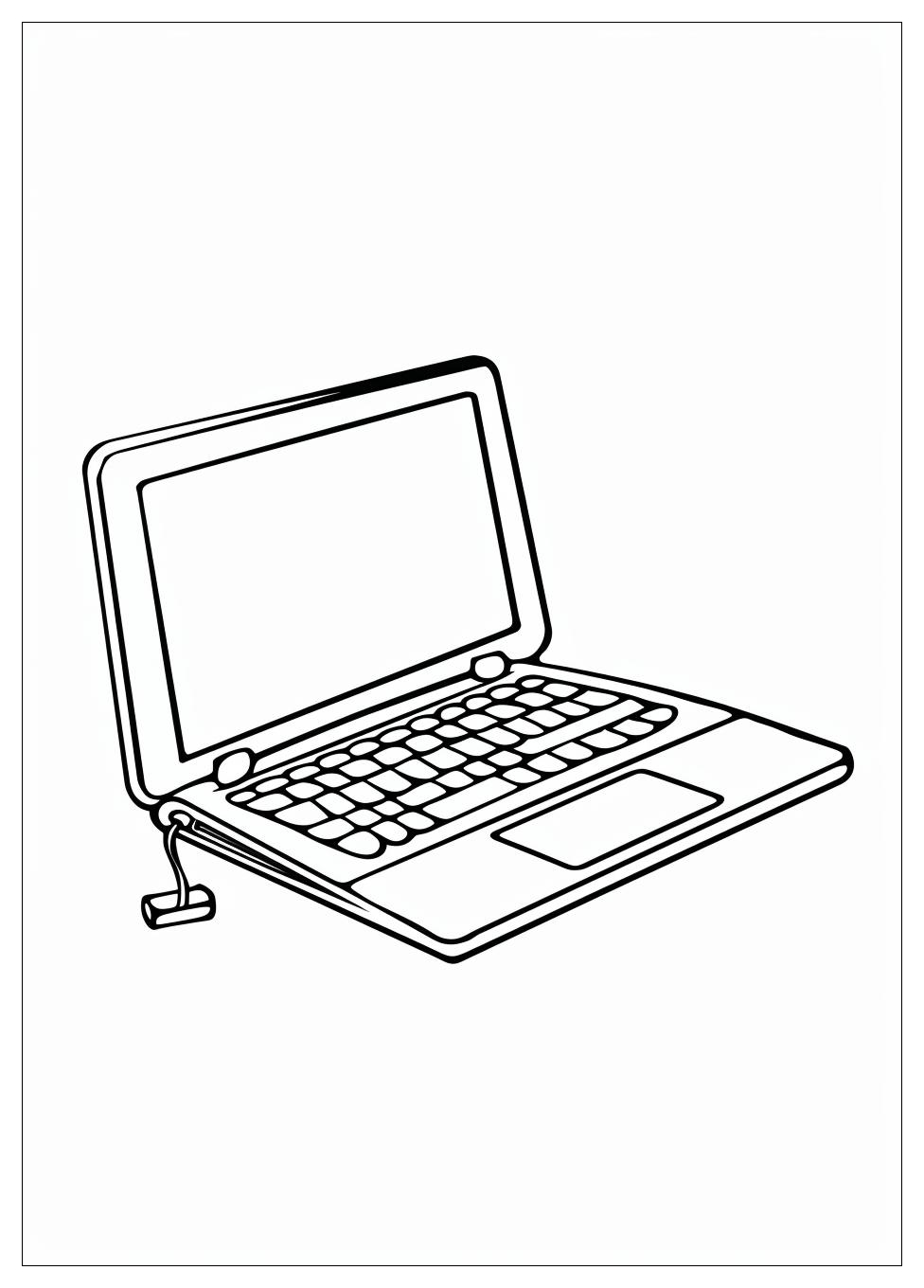 Laptop Coloring Pages-11