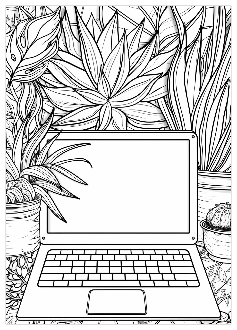 Laptop Coloring Pages-15