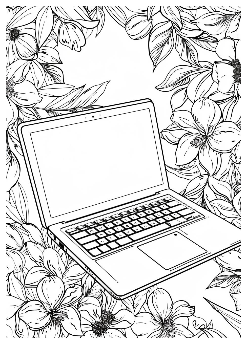 Laptop Coloring Pages-16