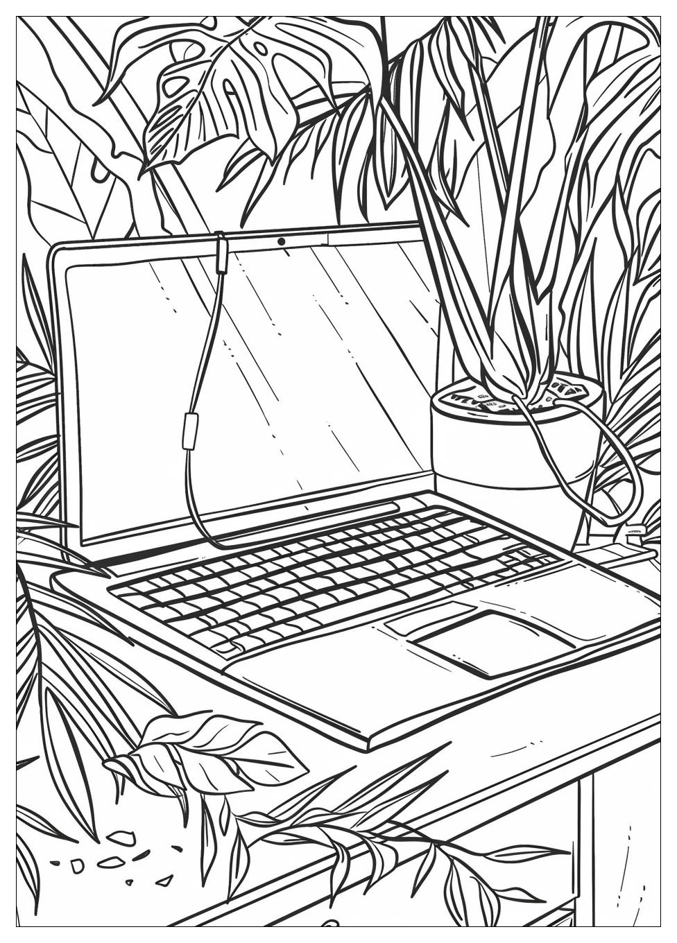 Laptop Coloring Pages-18