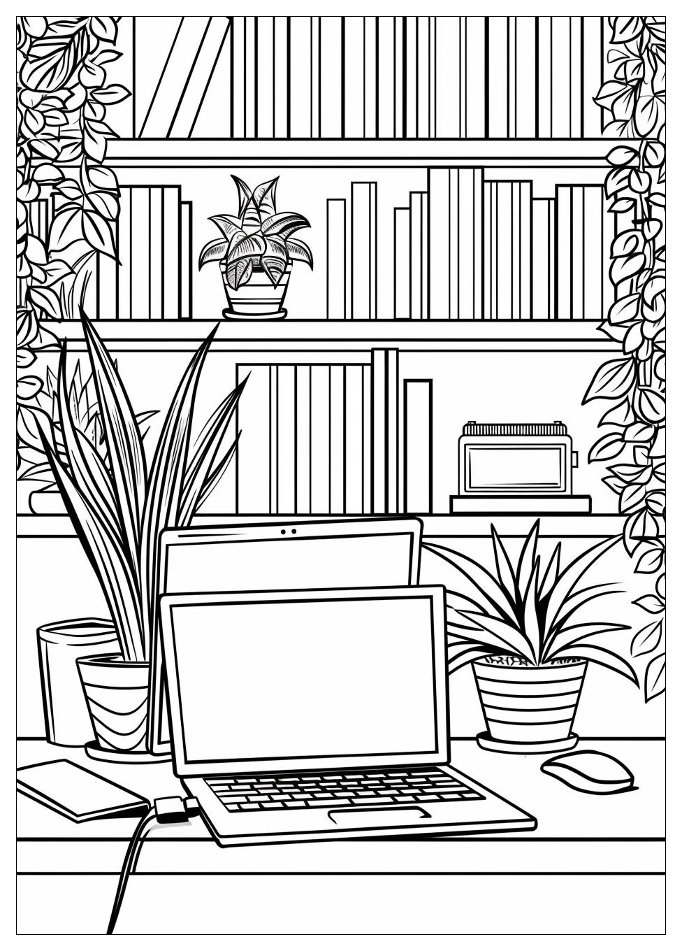 Laptop Coloring Pages-20