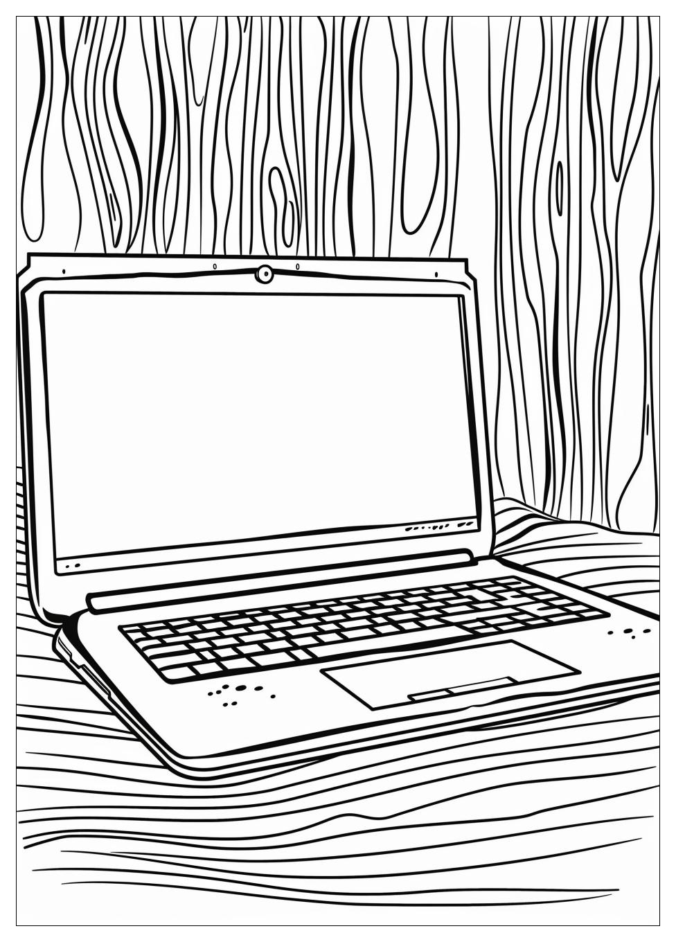 Laptop Coloring Pages-3